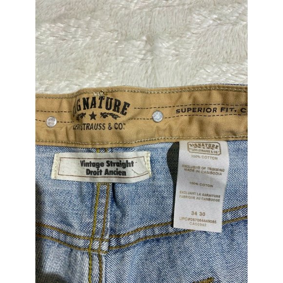 Mens Levi’s Authentic Vintage Jeans 34x30 - Picture 11 of 12